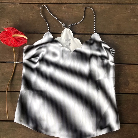 NWOT J. Crew striped blouse - Picture 2 of 3